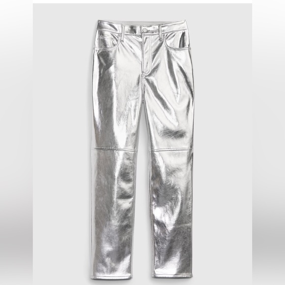 Never Worn- Metallic Pants - Size 29 - Picture 3 of 3